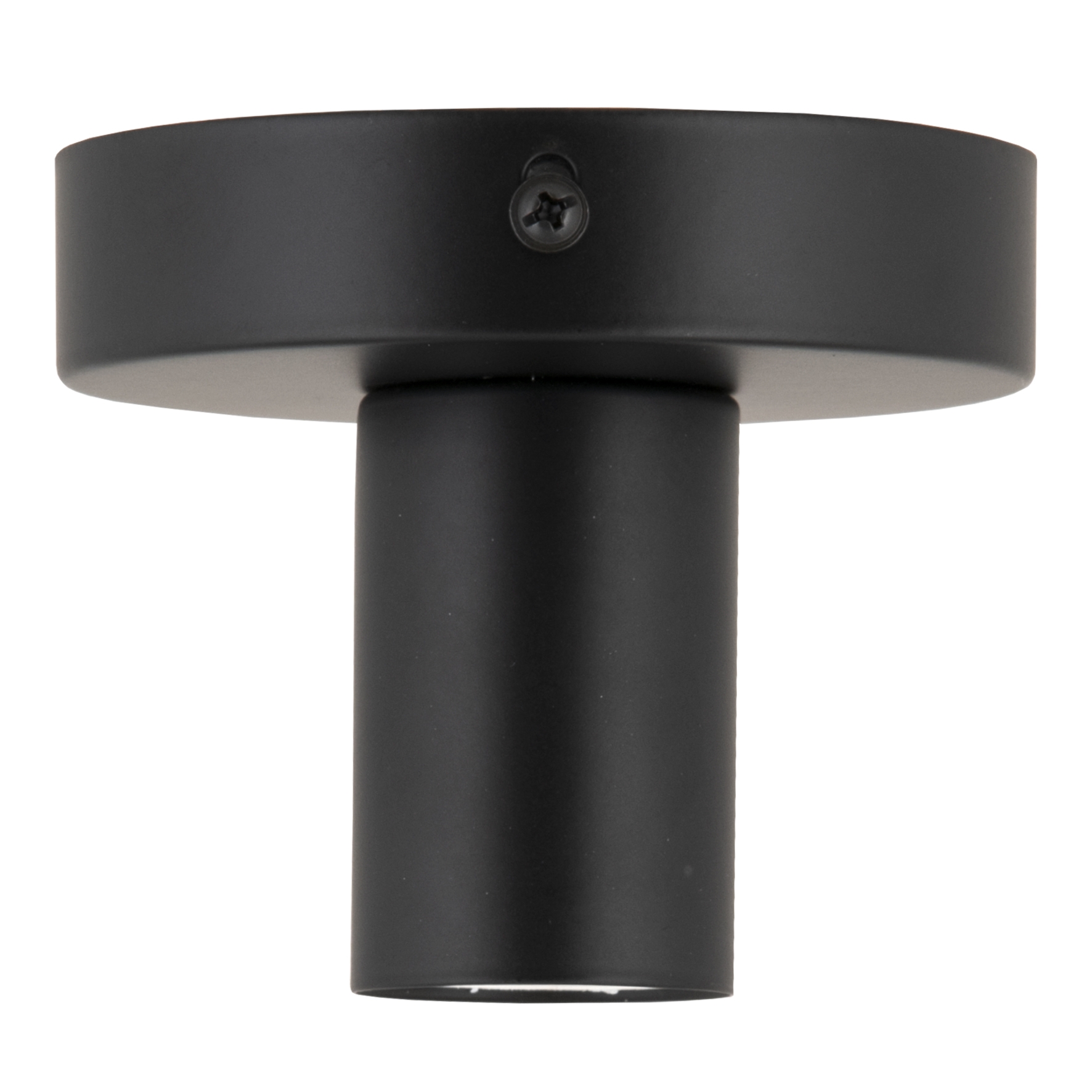 Ceiling Wall Lamp Metal S E27 Black