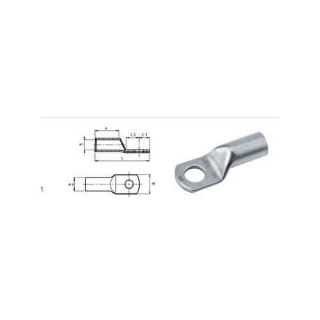 NOTCH TYPE TERM. 16X8