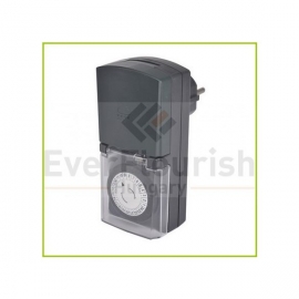 TIMER ANALOGICO DIARIO 3680W 16A IP44