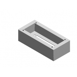 RODAPÉ PARA POSTES DE CARREGAMENTO EMC2, BASE DE M