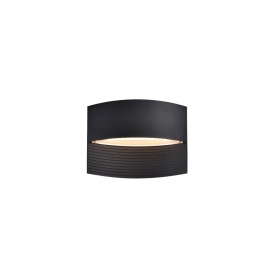 APLIQUE LOTUS PRETO matt LED 8.5W 3000K 580Lm IP54