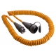 Spiral polyurethane cable extension expandable 5 t