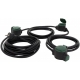 GARDEN EXTENSION CABLE 10M 3-WAY